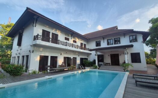 LUXURY HOUSE ON MEKONG RIVERSIDE WITH SWIMIMG POOL